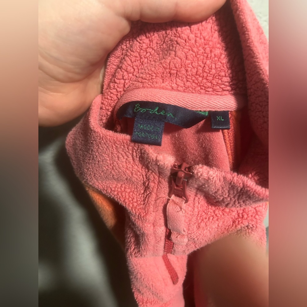 Boden half zip terry pullover - image 7